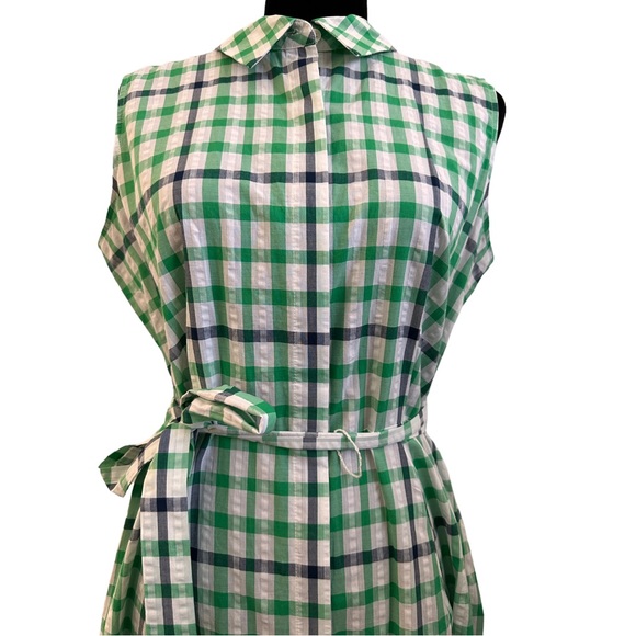 Tommy Hilfiger Women's Sleeveless Collared Button Up Midi Dress Size 8 - Picture 5 of 8